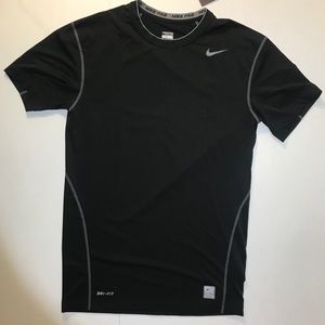 Black Nike Pro Compression Shirt